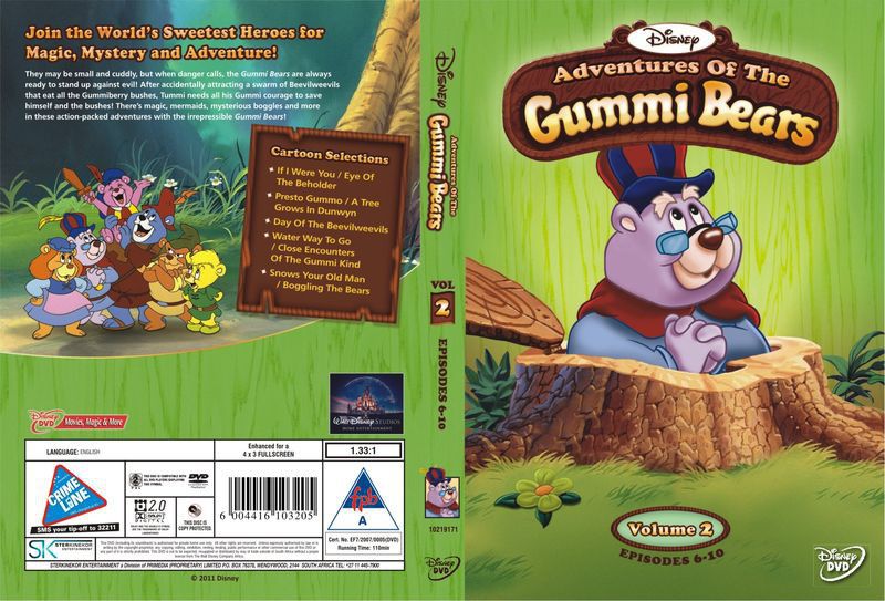 Disney's Adventures Of The Gummi Bears Vol 2 Disc 2 (dvd) 